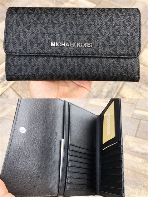 black michael kors wallet womens|Michael Kors Wallet female.